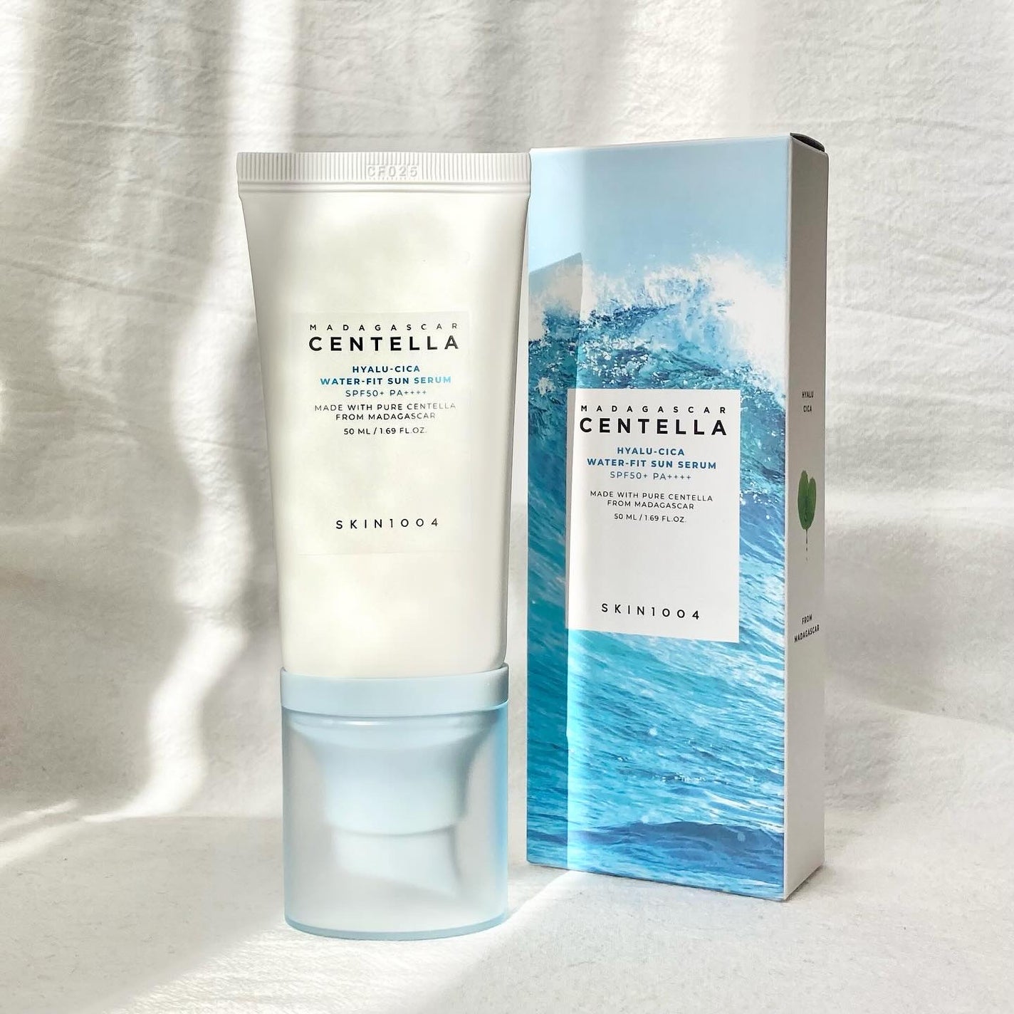 ヒアルーシカ ウォーターフィット サンセラム/SKIN1004/日焼け止めローションを使ったクチコミ(5枚目)