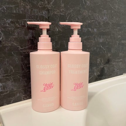 GLOSSY COAT SHAMPOO / TREATMENT/SANUS HAIR FILTER/市販シャンプーを使ったクチコミ(8枚目)