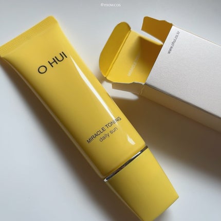 ミラクルトーニング デイリーサン/OHUI/日焼け止めミルクを使ったクチコミ(1枚目)