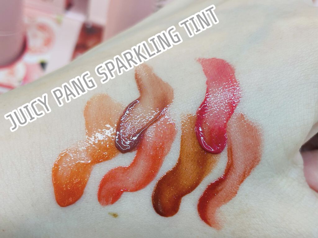 アピュー ジューシーパン スパークリングティント/A’pieu/口紅を使ったクチコミ（1枚目）