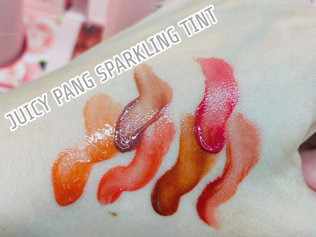 アピュー ジューシーパン スパークリングティント/A’pieu/口紅を使ったクチコミ(1枚目)