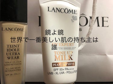 タンイドル ウルトラ ウェア リキッド/LANCOME/リキッドファンデーションを使ったクチコミ（1枚目）