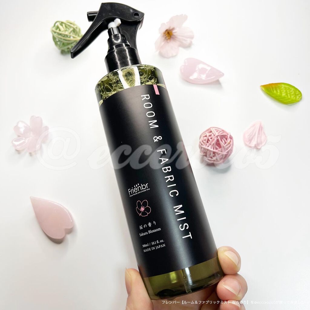 ルーム&ファブリックミスト 桜の香り/Frienbr/ファブリックミストを使ったクチコミ（1枚目）