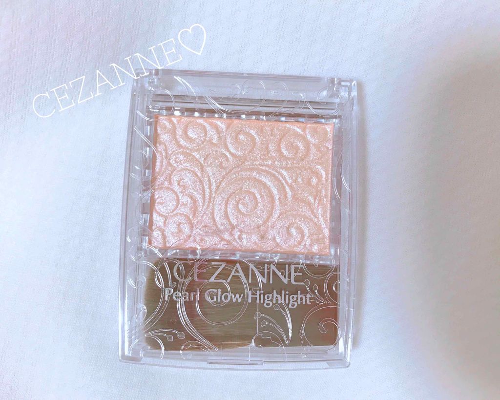 パールグロウハイライト/CEZANNE/パウダーハイライトを使ったクチコミ（1枚目）