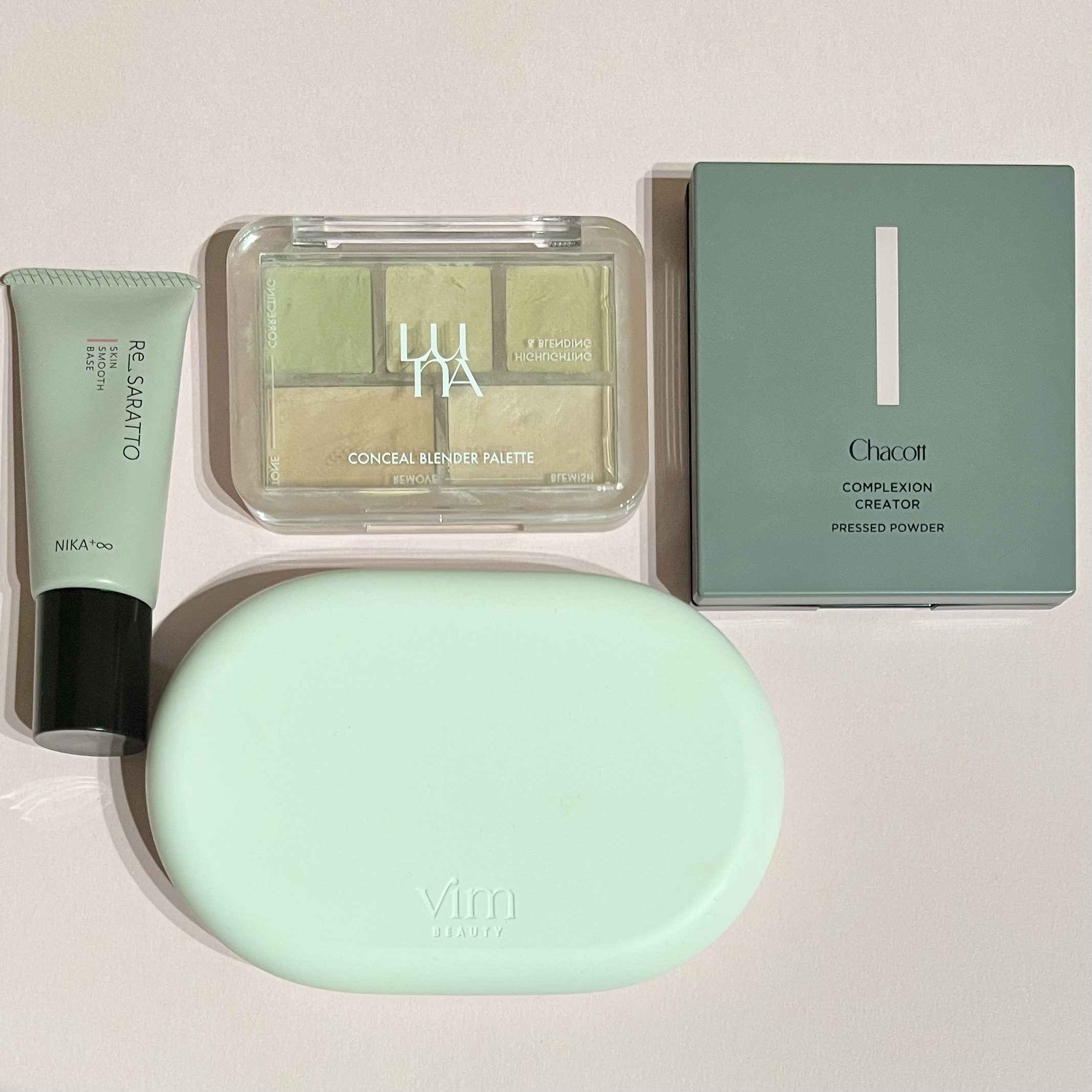 effect like finish foundation kit/vim BEAUTY/メイクアップキットを使ったクチコミ（2枚目）