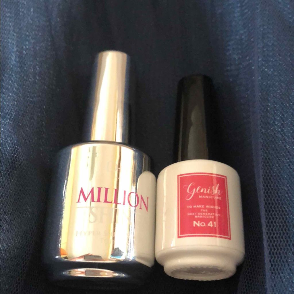 ミリオンシャイン トップコート/D-UP/ネイルトップコートを使ったクチコミ(2枚目)
