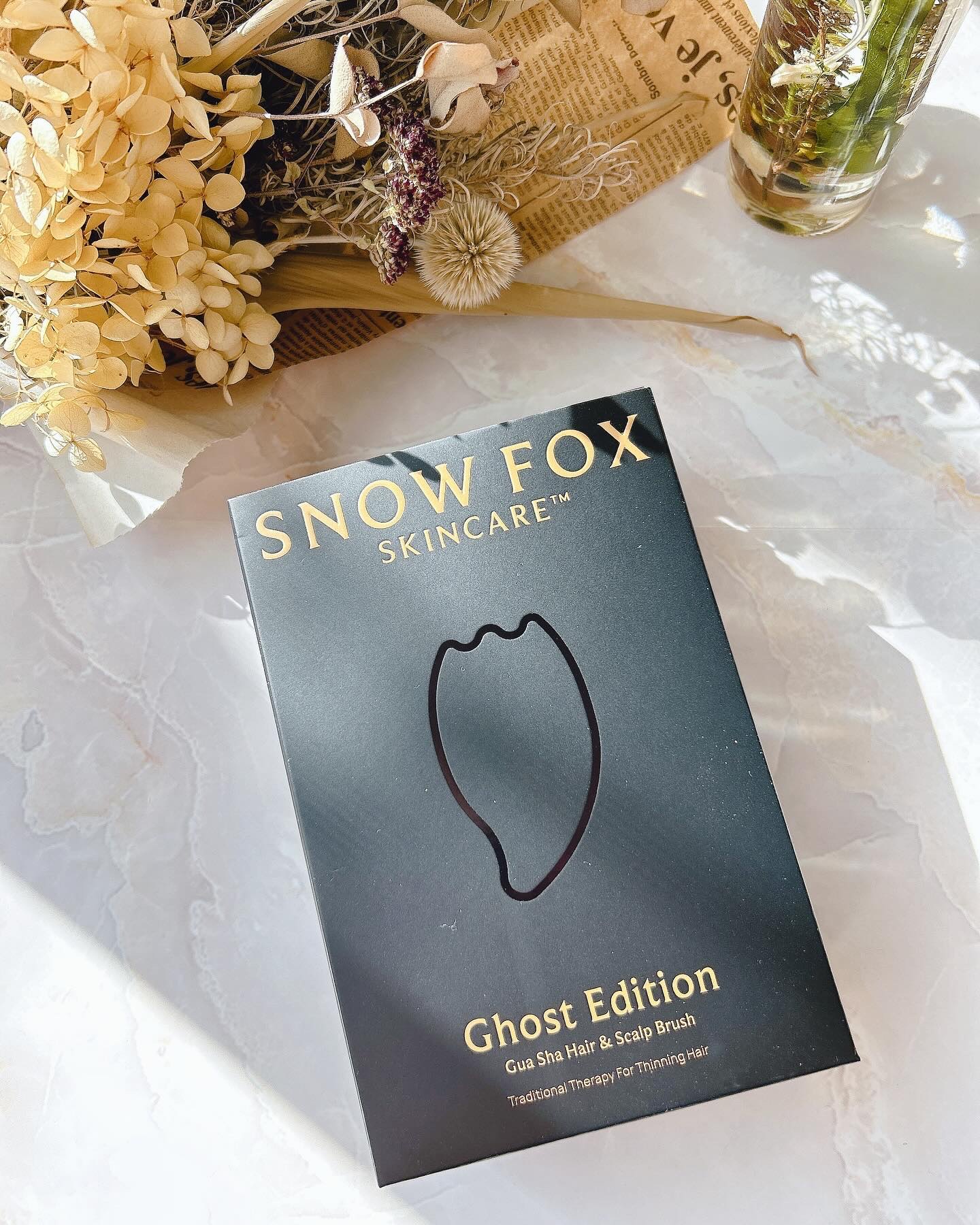 FOX SKINCARE Ghost Edition ヘアブラシ プレミアム FOX カッサ