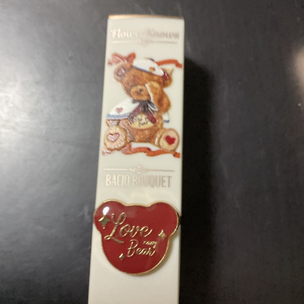 Love Bear リップスティック ツヤタイプ ジンジャークッキーベア/FlowerKnows/口紅を使ったクチコミ（1枚目）