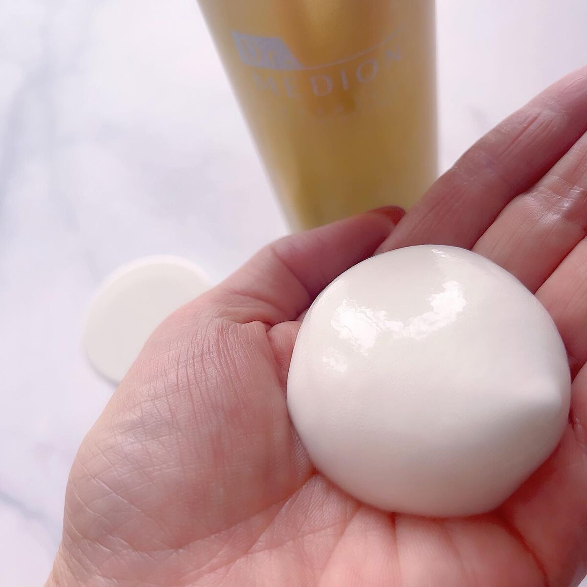 ドクターメディオン ヘッドスパ スカルプパック/ドクターメディオン/頭皮クレンジングを使ったクチコミ（2枚目）