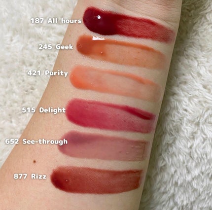 アンシーン バルーンティント/Oddtype/リップティントを使ったクチコミ(3枚目)