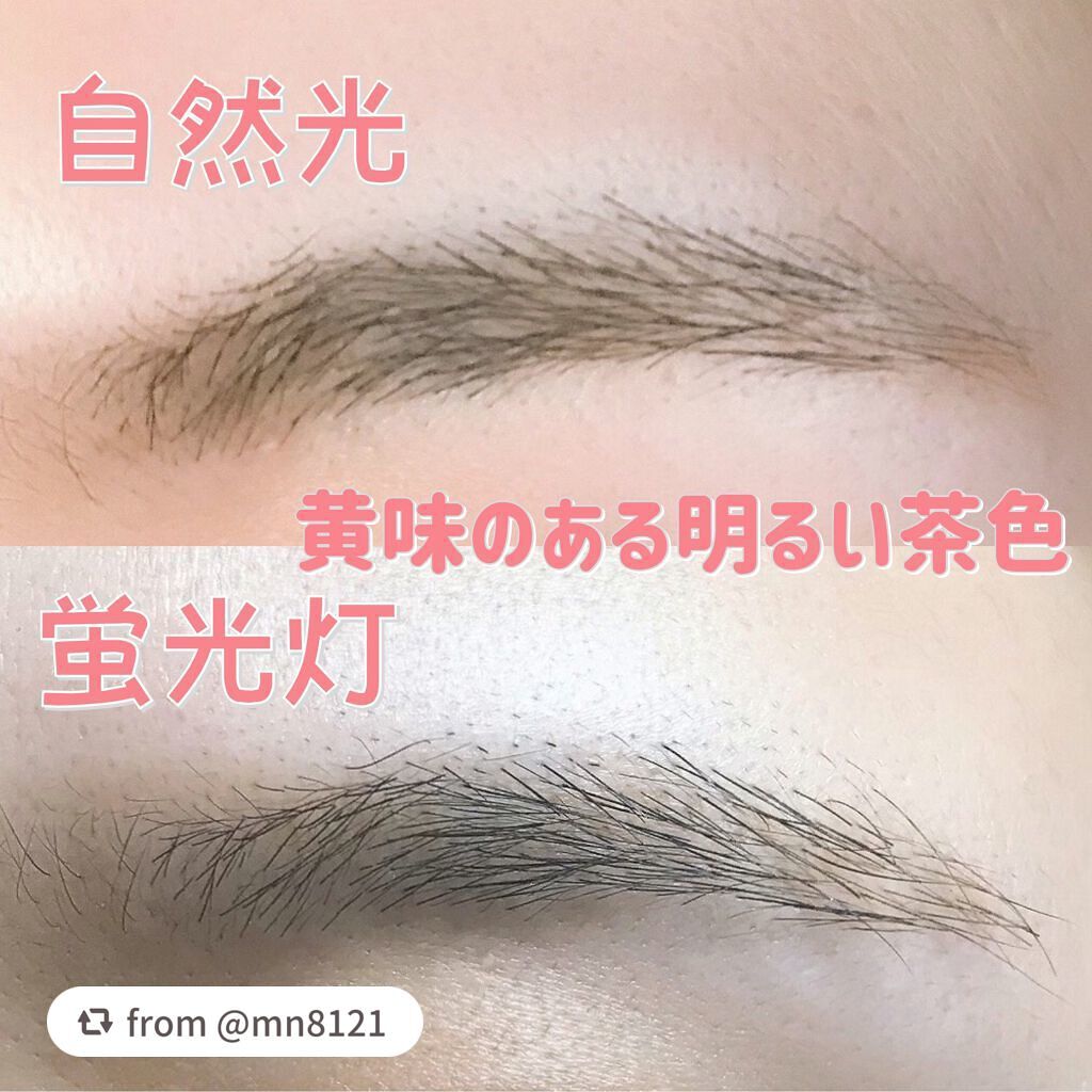 ファッションブロウ パウダーインペンシル N/MAYBELLINE NEW YORK/アイブロウペンシルを使ったクチコミ(8枚目)