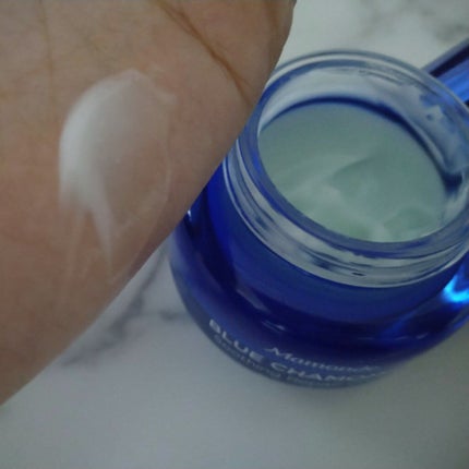 mamonde blue chamomile soothing repair cream/Mamonde/フェイスクリームを使ったクチコミ(3枚目)