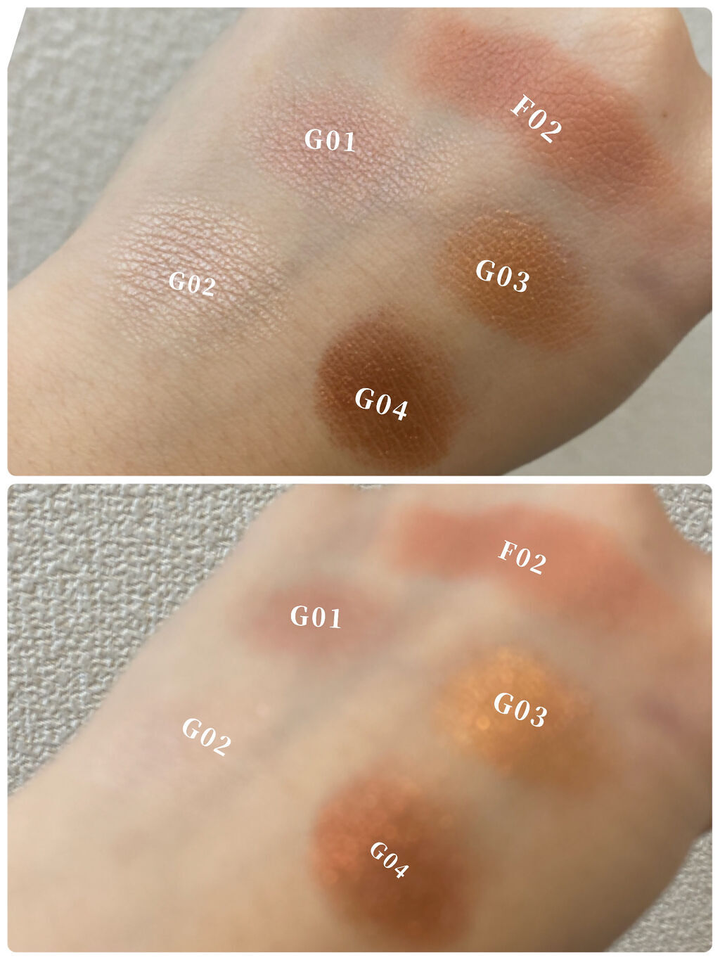 アイプランナー/excel/単色アイシャドウを使ったクチコミ（3枚目）