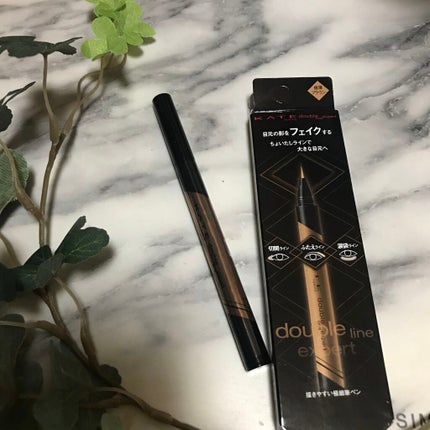 ダブルラインエキスパート/KATE/リキッドアイライナーを使ったクチコミ(1枚目)