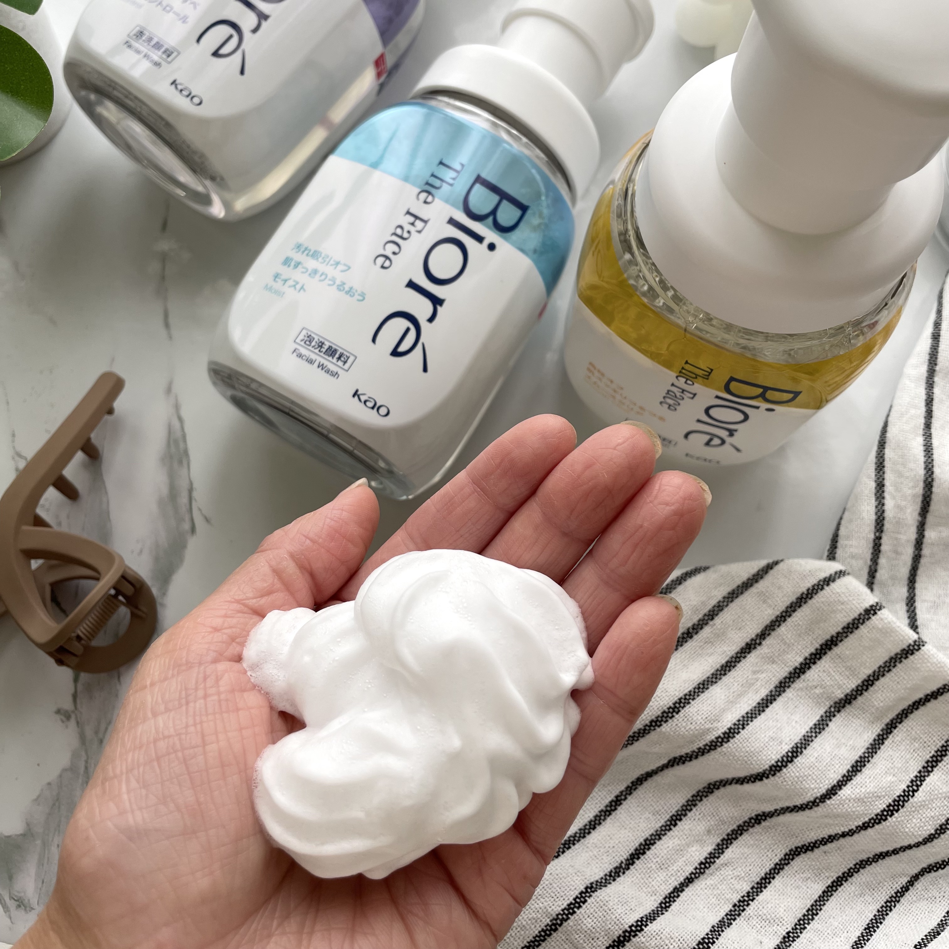 ビオレ ザフェイス 泡洗顔料 モイスト/ビオレ/泡洗顔を使ったクチコミ（2枚目）