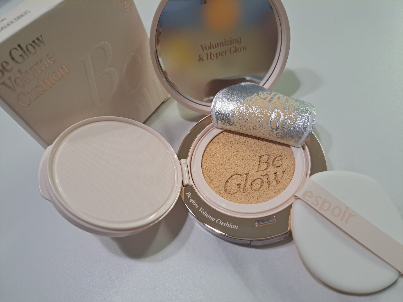 エスポア ビーグロー ボリュームクッション/espoir/クッションファンデーションを使ったクチコミ(2枚目)