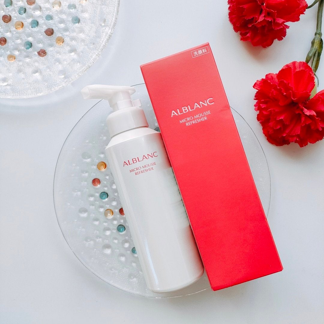 マイクロムース リフレッシャー/ALBLANC/泡洗顔を使ったクチコミ(7枚目)