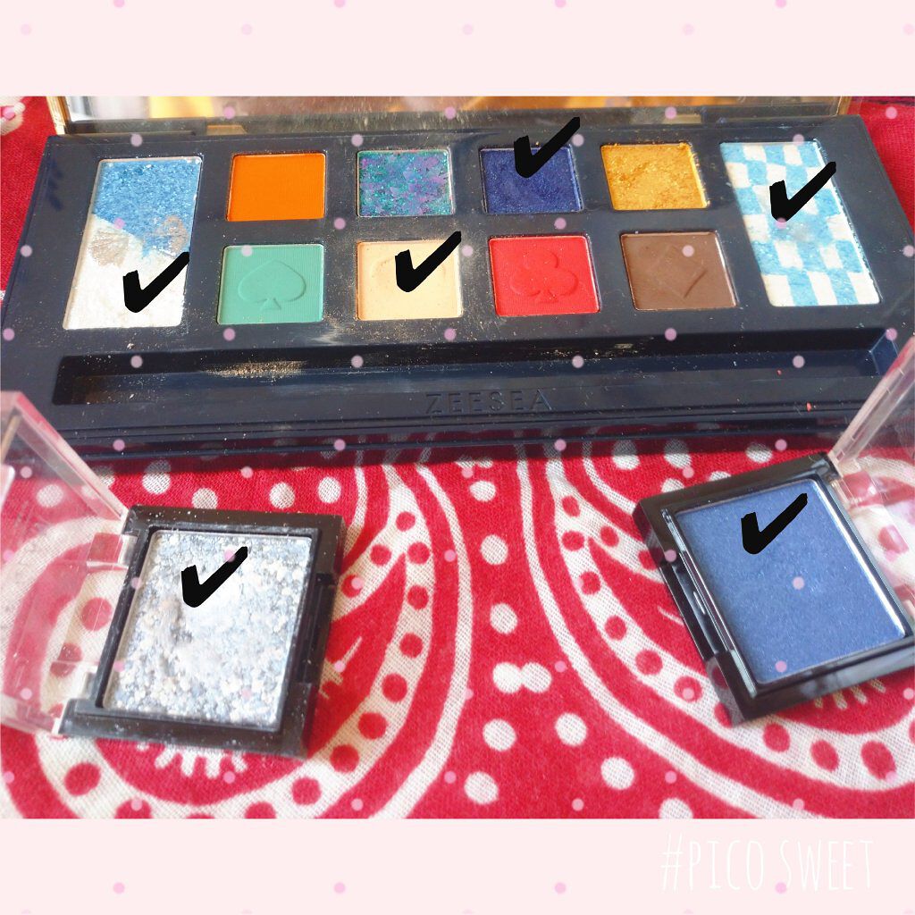 UR GLAM　MARBLE EYESHADOW/U R GLAM/単色アイシャドウを使ったクチコミ（2枚目）