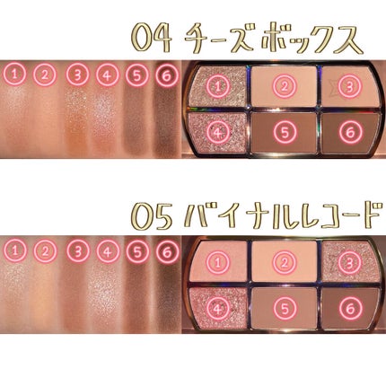 レトロマグネティック アイシャドウパレット/FlowerKnows/アイシャドウパレットを使ったクチコミ(3枚目)