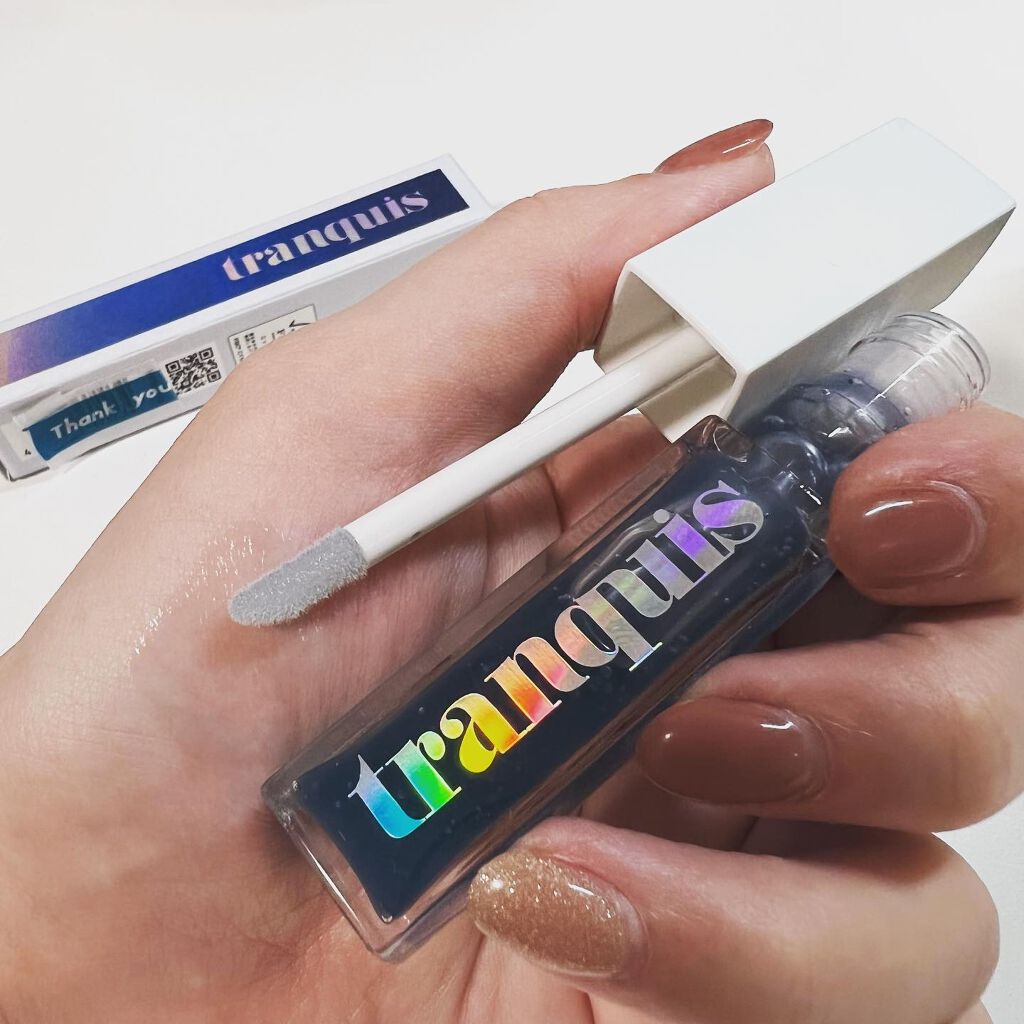 ブルーアワー リップオイル/tranquis/リップオイルを使ったクチコミ（2枚目）