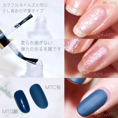 カラフルネイルズ MTC マットトップコート/キャンメイク/マニキュアを使ったクチコミ（3枚目）