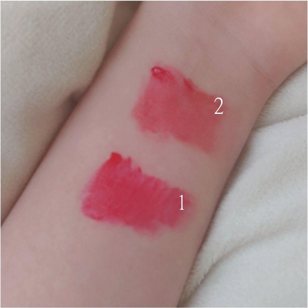 アイムミミ ミステリー フラッシュティント/i’m meme/リップティントを使ったクチコミ（2枚目）