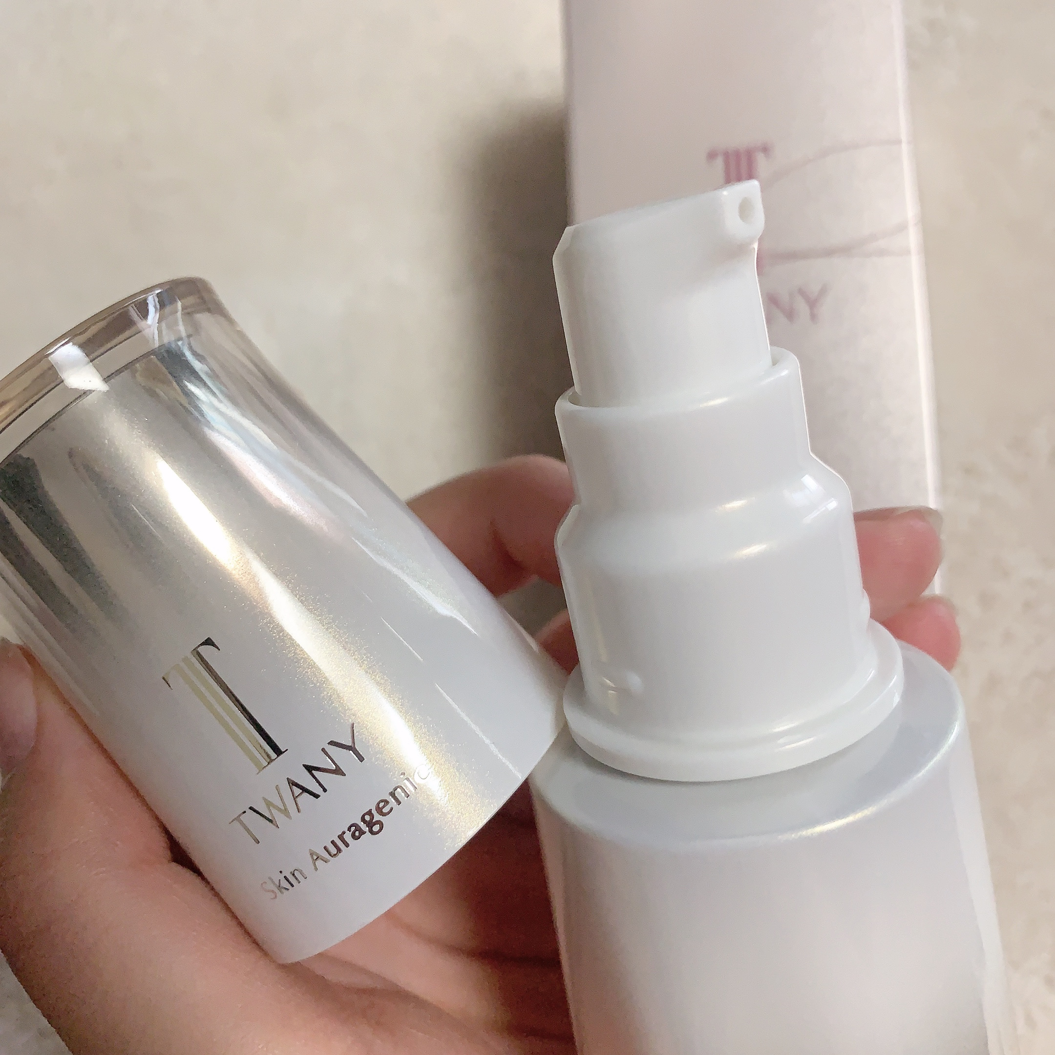 スキンオーラジェニック/TWANY/美容液を使ったクチコミ（2枚目）