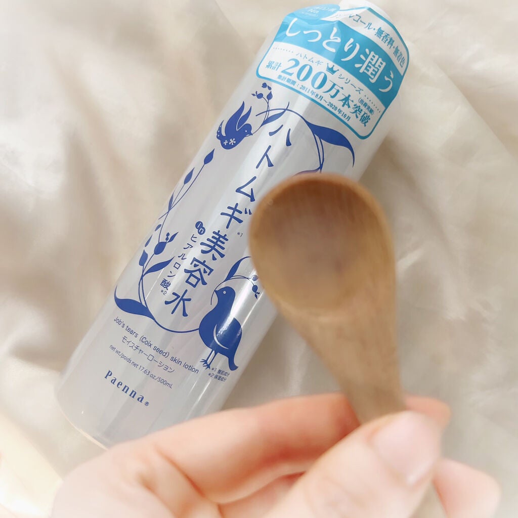 ハトムギ美容水 in ヒアルロン酸/パエンナ/化粧水を使ったクチコミ(2枚目)