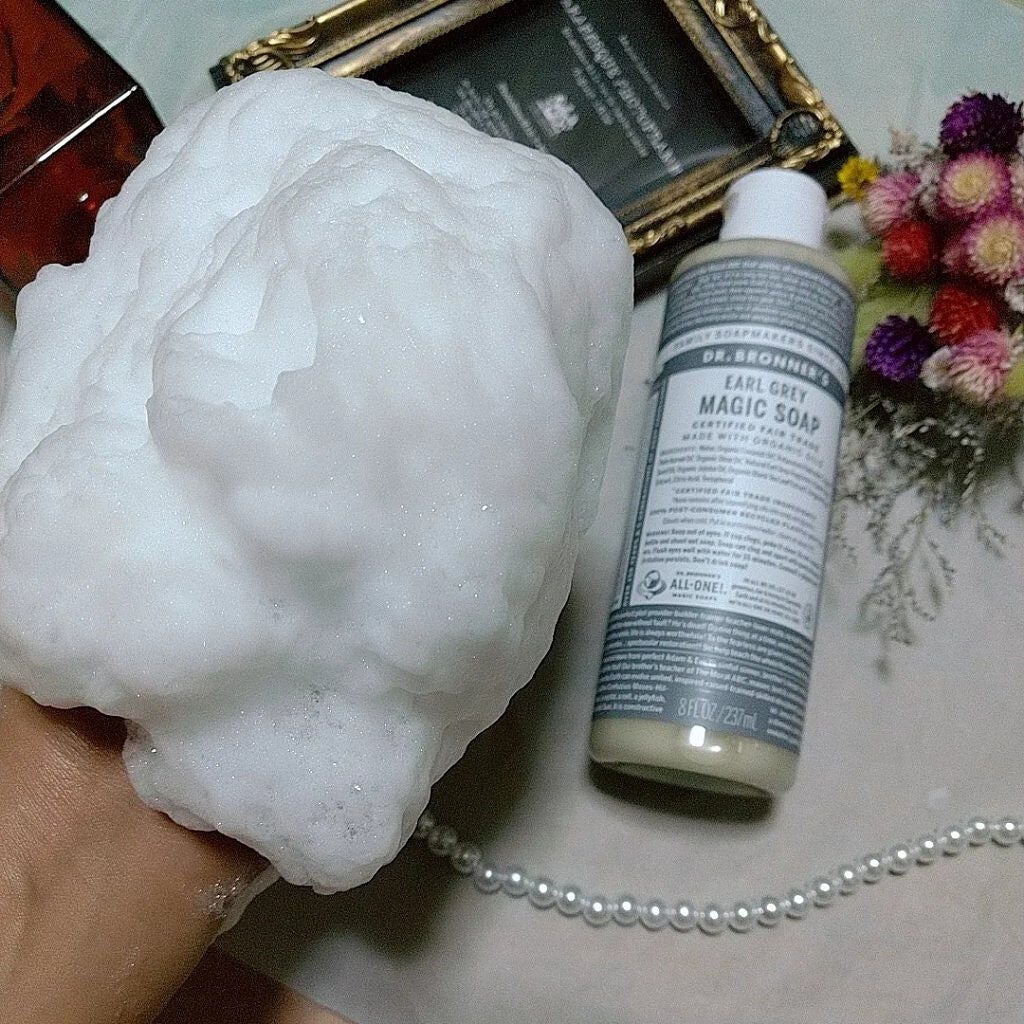 マジックソープ アールグレイ/ドクターブロナー/ボディソープを使ったクチコミ(3枚目)