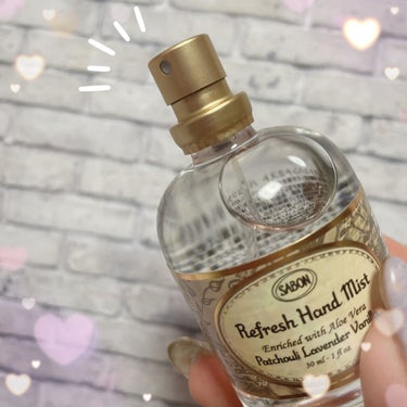 SABON リフレッシュハンドミストのクチコミ「\  いい香りでリフレッシュ＆アルコール消毒まで!!😍🌸 /

           ☆.｡......」（2枚目）