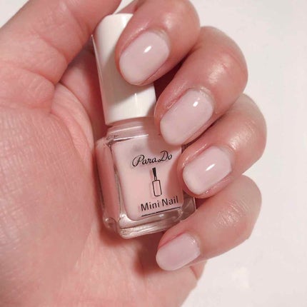 ミニネイル/パラドゥ/マニキュアを使ったクチコミ(1枚目)