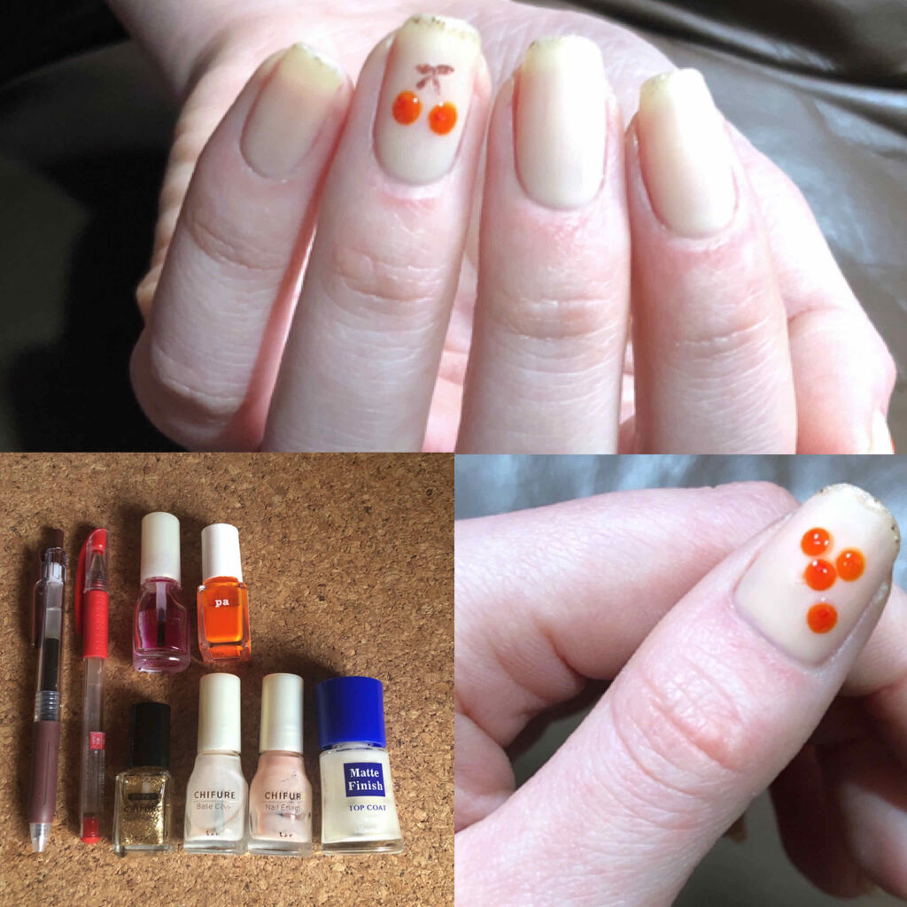 ベース コート/ちふれ/ネイルトップコートを使ったクチコミ（2枚目）