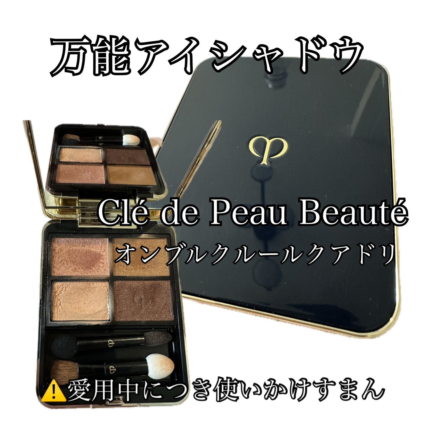 オンブルクルールクアドリ/クレ・ド・ポー ボーテ/アイシャドウパレットを使ったクチコミ(1枚目)