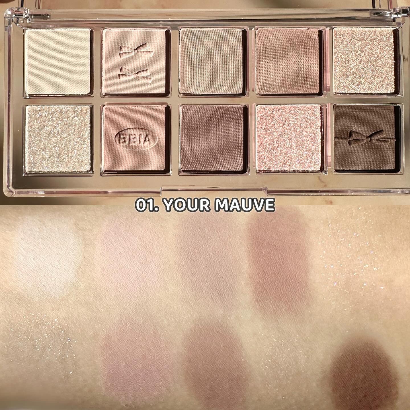 エッセンシャルアイパレット/BBIA/マルチパレットを使ったクチコミ（2枚目）