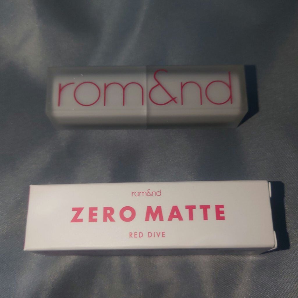 ゼロマットリップスティック/rom&nd/口紅を使ったクチコミ(1枚目)