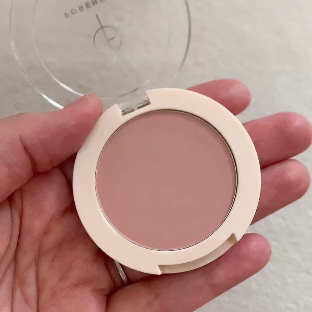 ピュアブラッシャー パフ付き/フォレンコス/パウダーチークを使ったクチコミ（2枚目）