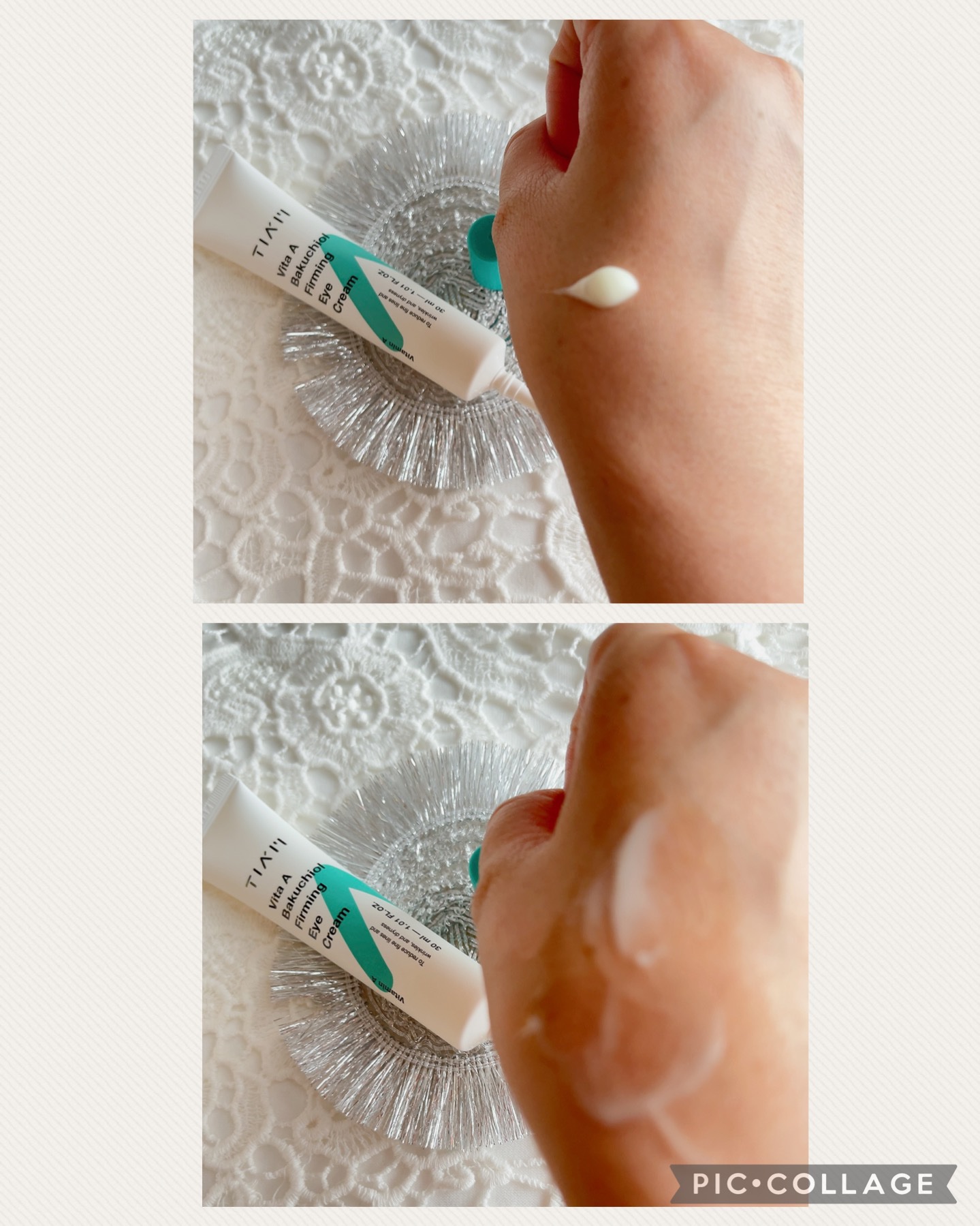 TIAM   ＶＡＢファーミングアイクリーム/TIAM/アイケア・アイクリームを使ったクチコミ（2枚目）