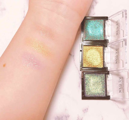 UR GLAM POWDER EYESHADOW/U R GLAM/単色アイシャドウを使ったクチコミ(2枚目)