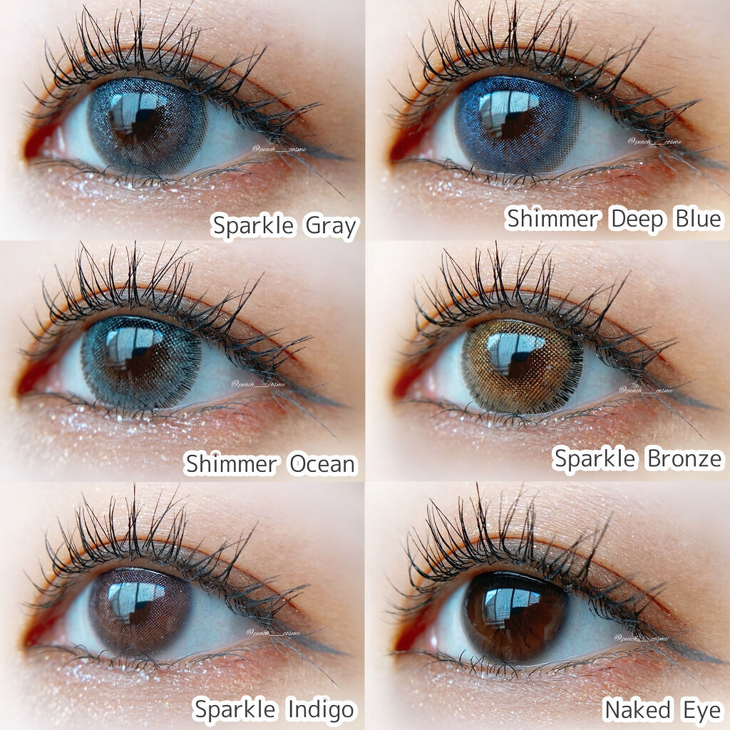 MICA.3month/NANA LENS/カラーコンタクトレンズを使ったクチコミ（2枚目）