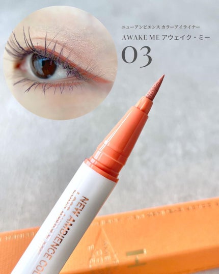 ニューアンビエンスカラーアイライナー/hince/リキッドアイライナーを使ったクチコミ(4枚目)