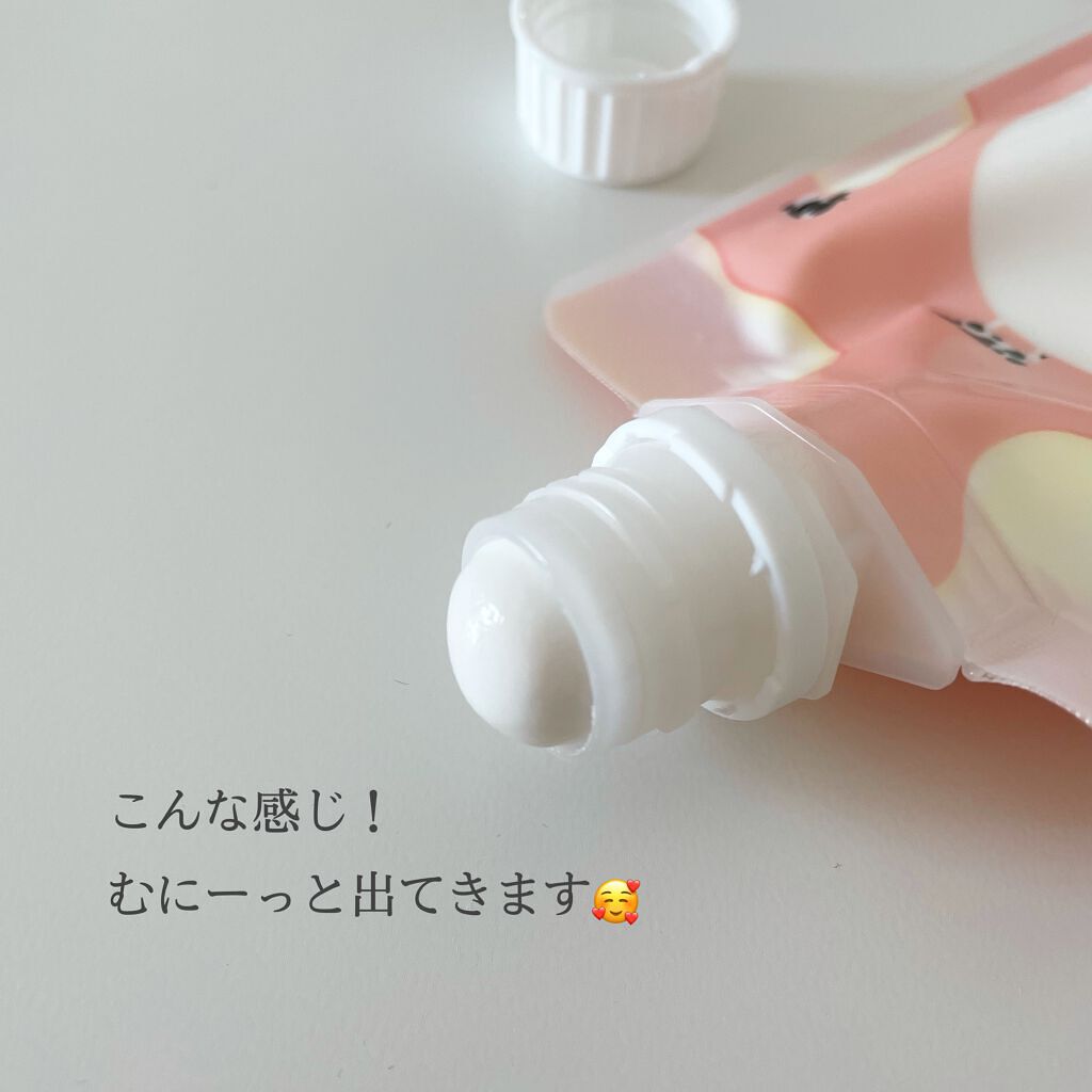 はい！みるく特濃　クリームパック/ロゼット/洗い流すパック・マスクを使ったクチコミ（3枚目）