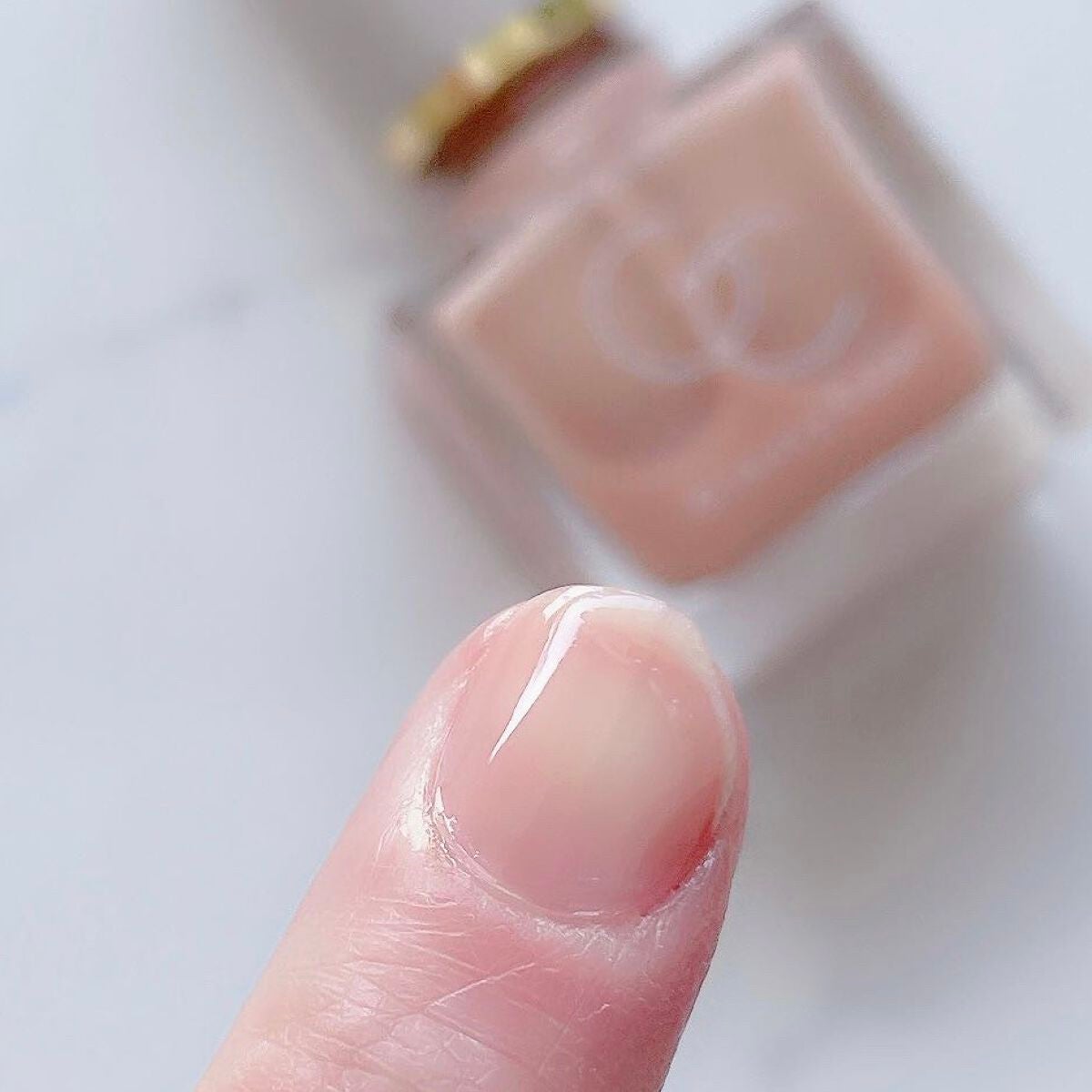 グロッシーコート/スキューズミー/オールインワンネイルを使ったクチコミ(7枚目)