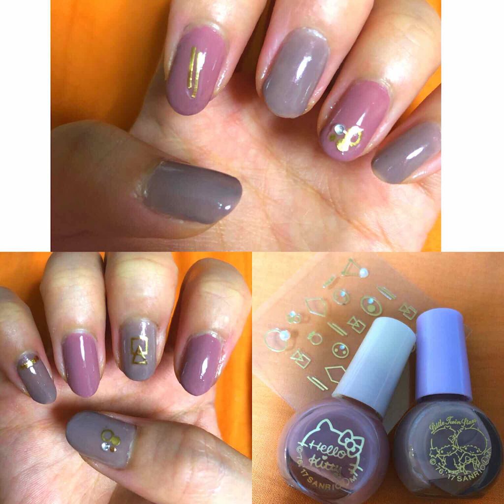サンリオネイル/DAISO/マニキュアを使ったクチコミ（1枚目）
