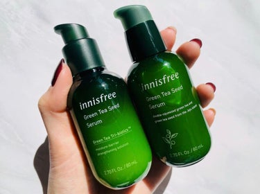 グリーンティーシード セラム N/innisfree/美容液を使ったクチコミ（3枚目）