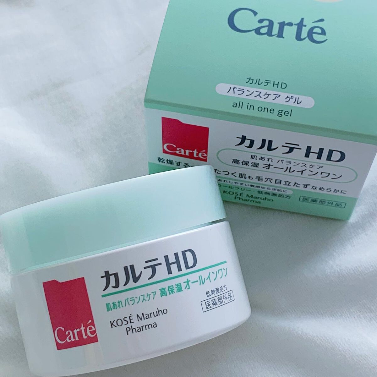 バランスケア ゲル/カルテHD/フェイスクリームを使ったクチコミ(1枚目)