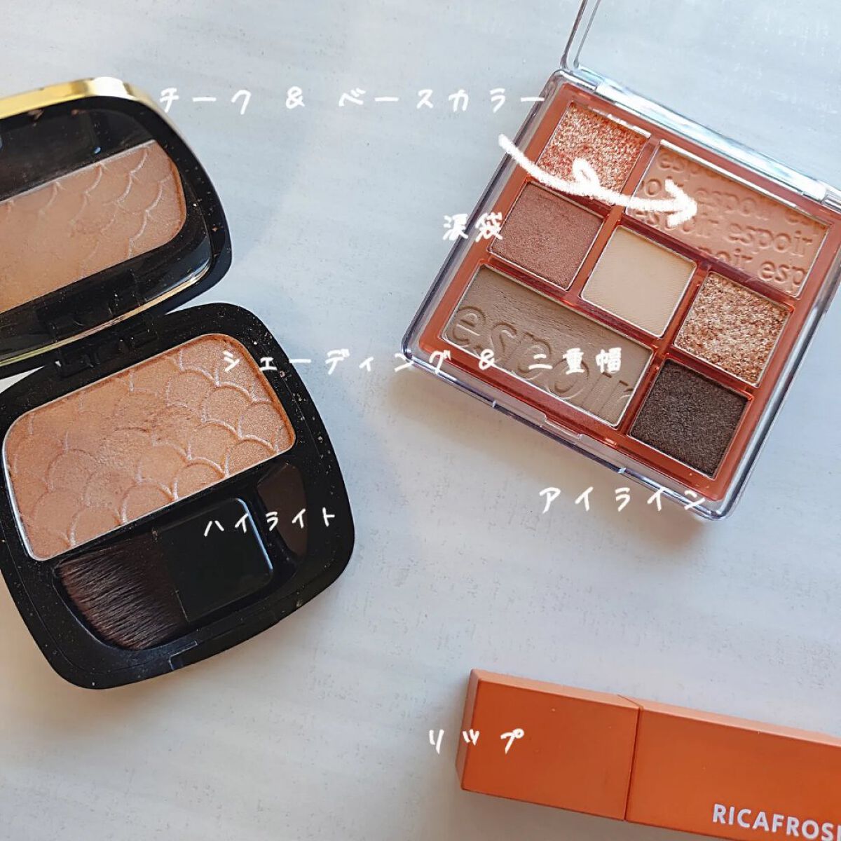 ジューシーリブティント/RICAFROSH/リップティントを使ったクチコミ（2枚目）