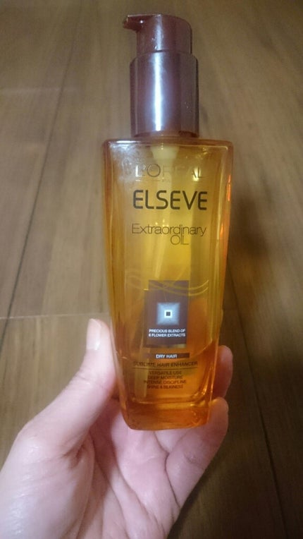 エルセーヴ エクストラオーディナリーオイル エクストラリッチ フィニッシュ/ロレアル パリ/ヘアオイルを使ったクチコミ(1枚目)