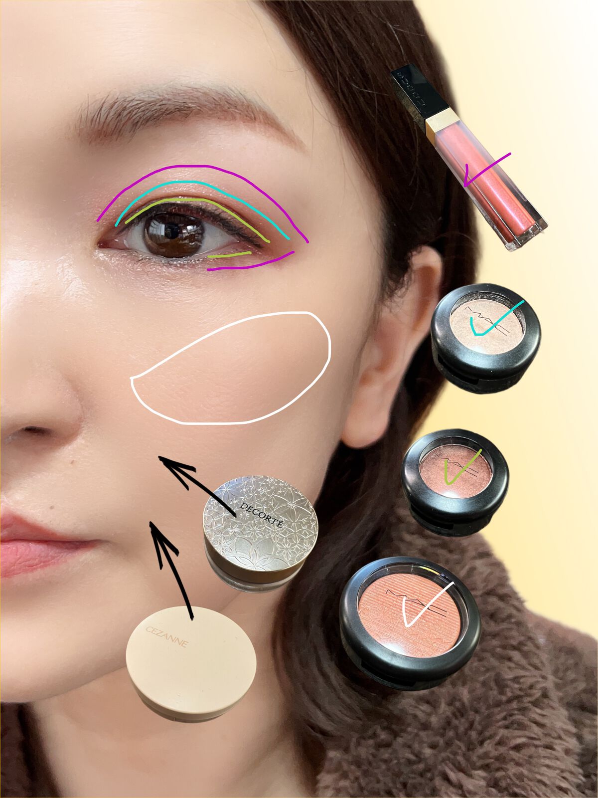 スモール アイシャドウ/M・A・C/単色アイシャドウを使ったクチコミ(2枚目)