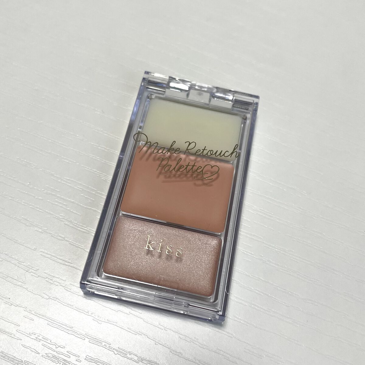 メイクリタッチパレット/KiSS/パレットコンシーラーを使ったクチコミ（2枚目）