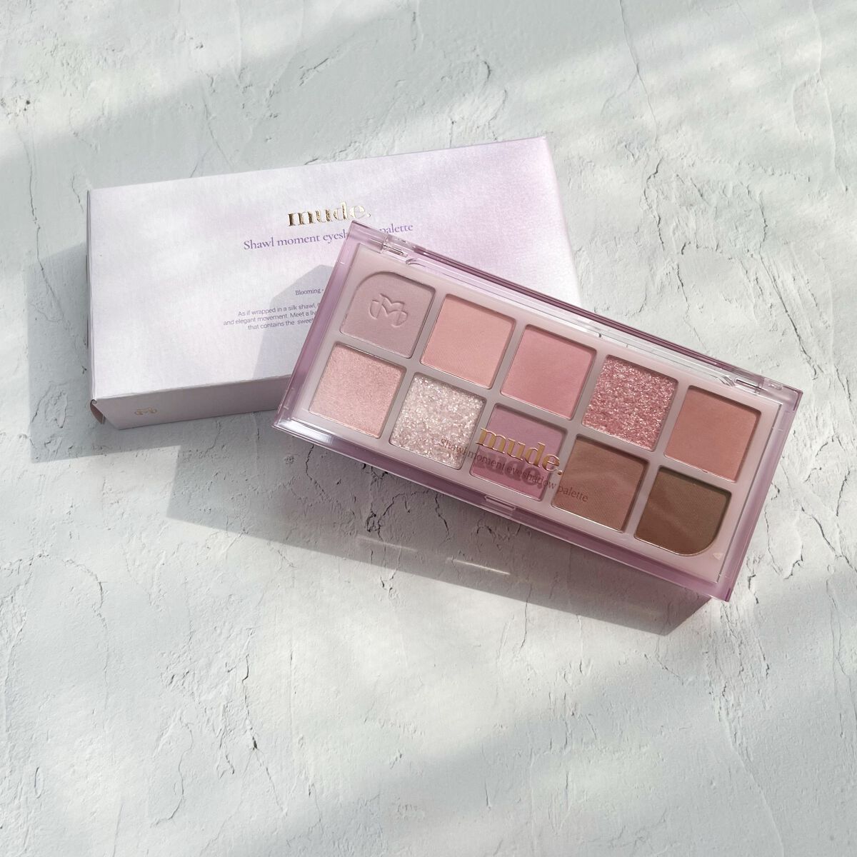 MDショールモーメント アイシャドウパレット/mude/アイシャドウパレットを使ったクチコミ(1枚目)